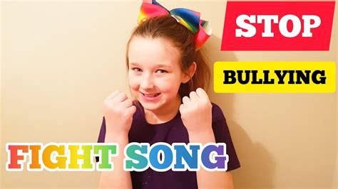 Fight Song Cover Stop Bullying Youtube