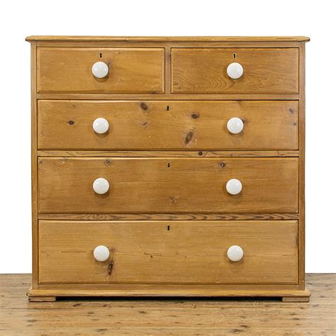 Victorian Antique Pine Chest Of Drawers M Penderyn Antiques