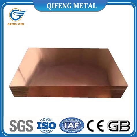 4X8 Red Sheets Customized 99 9 Pure Brass T2 Copper Cathode Sheet