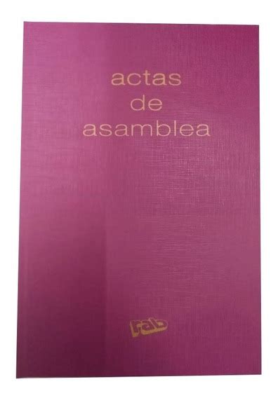 Libro De Actas MercadoLibre