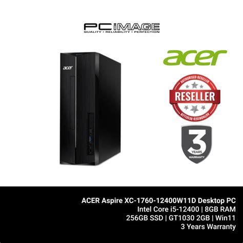 ACER Aspire XC-1760-12400W11D Desktop PC | PC Image