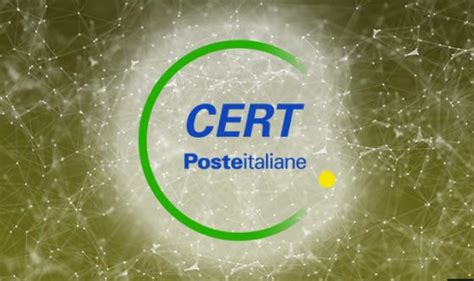 Cert Centro Allavanguardia Per La Cyber Security In Poste Italiane