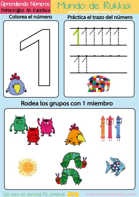 Cuaderno De Actividades Para Aprender Los Numeros Mundo De Rukkia Images Images