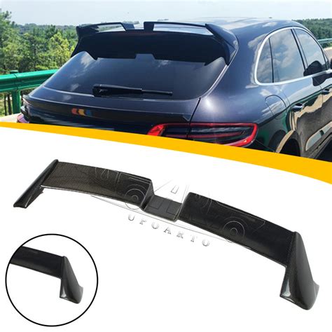 Factory Wholesale Shiny Black Rear Window Roof Spoiler For Porsche