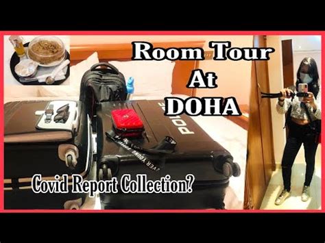 Room Tour At Doha India To Canada Via Doha Indirect Route Covid