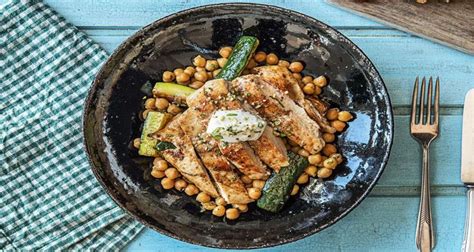 Chicken Shawarma With Chickpeas Recipe Hellofresh Receta