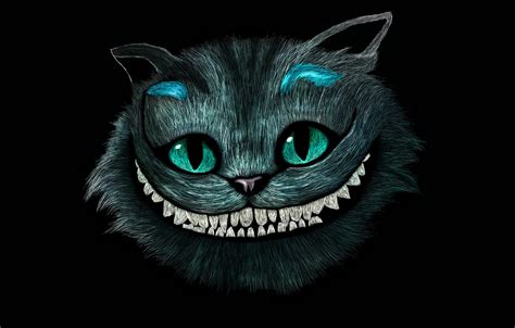 Wallpaper face, smile, head, Alice in Wonderland, Cheshire Cat ...