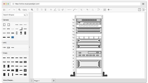 Rack Diagram Template Excel