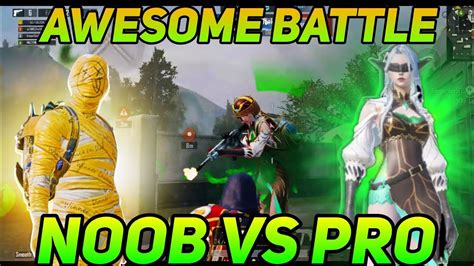 Noob Vs Pro Awesome Battle In Bgmi Jonathan Gaming Bgmi Gameplay Bgmi