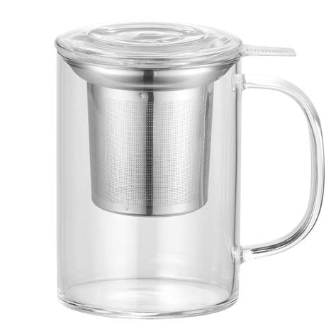 Glass Tea Infuser Mug Atelier Yuwaciaojp