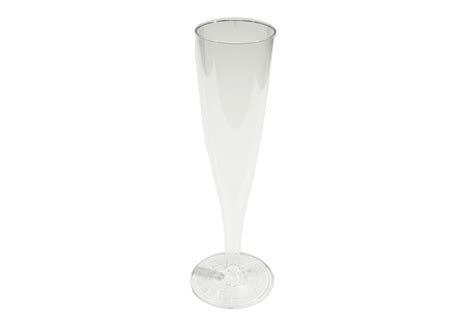 6oz Plastic Wine Glasschampagne Flutes Pack Of 10 Dpa Packaging