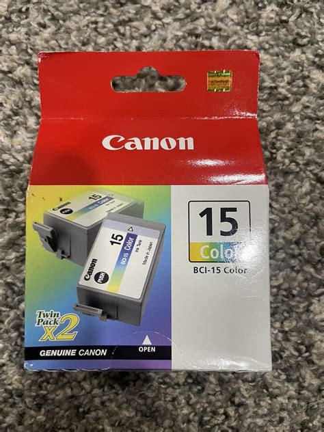 Canon Pixma Black Ink Tank Cartridge BCI 15 EBay