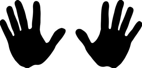 Hand Handprint Left Vector Images (40)