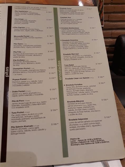 Menu At Crepes Waffles Restaurant Naucalpan Cto Centro Comercial 2251