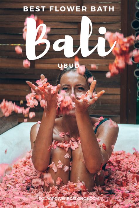 Best Spa In Bali For Couples Where To Get A Flower Bath In Ubud Solarpoweredblonde Ubud