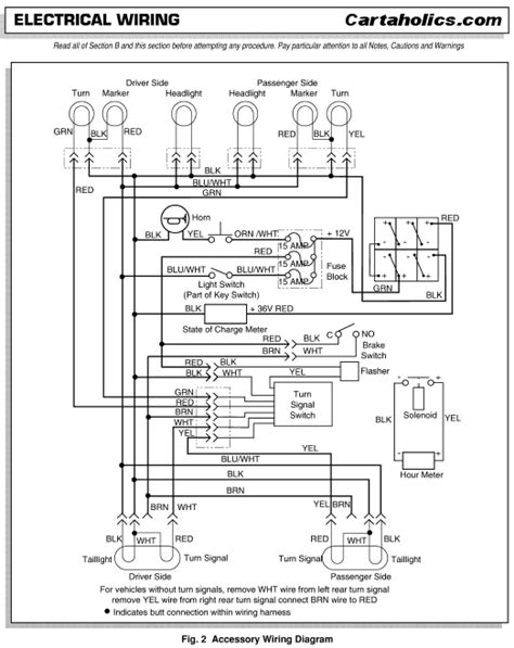 Ezgo 36 Volt Wiring Diagram Txt Model