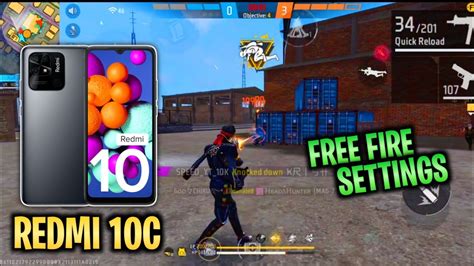 Redmi 10c Free Fire Headshot Settings 2024 Redmi 10C Free Fire