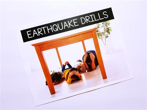 Earthquake Drills Behavior Basics Autism Adventures