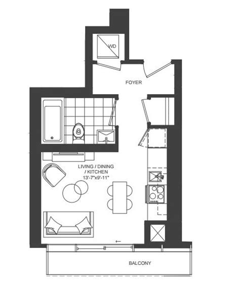 1-Bedroom Condo Floor Plans: Pass Or Fail? | Toronto Realty Blog!