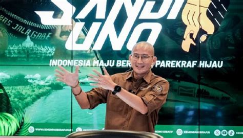 Raih Penghargaan Tata Kelola SPK Sandiaga Ini Pacu Semangat Bagi