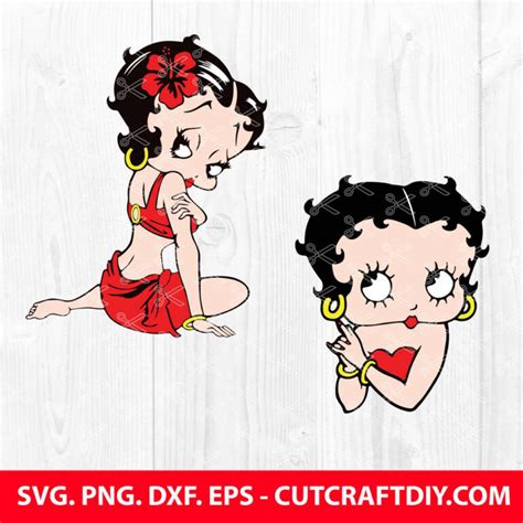 Betty Boop Svg Cutting File