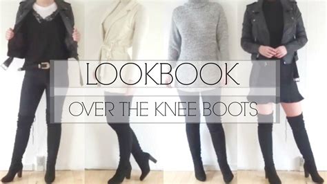 7 Ways To Style Over The Knee Boots Heyeugena Youtube