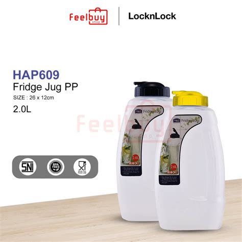 Jual Locknlock Fridge Water Jug Pp Liter Hap Shopee Indonesia