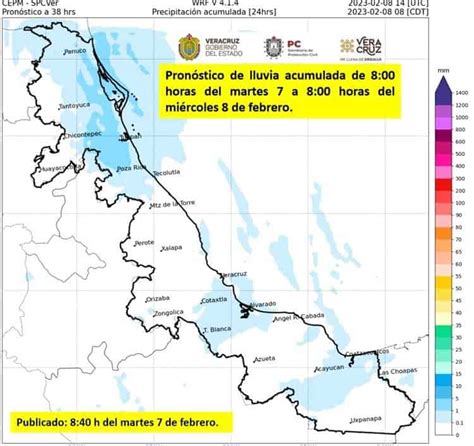 Emite Pc Aviso Especial Por Frente Fr O En Veracruz