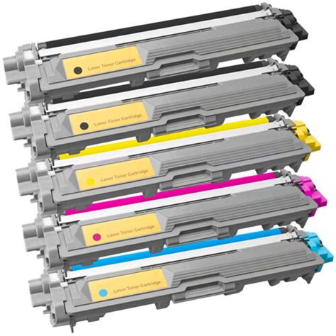 5 Toner XXL für Brother HL 3172 CDW MFC 9142 CDN MFC 9332 CDW MFC 9342