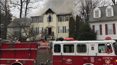 Fire Breaks Out At Home Causing Roof To Collapse In Prince Georges