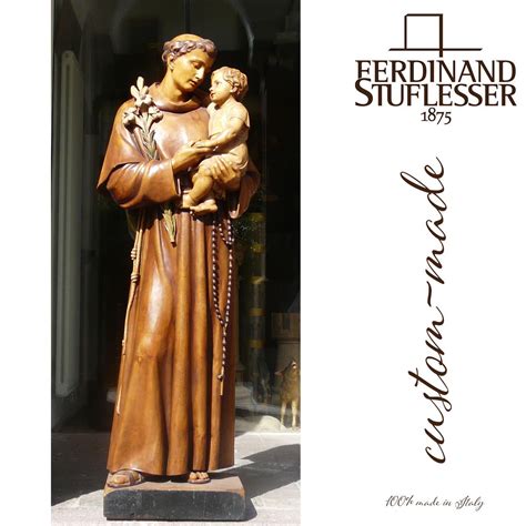 Ferdinand Stuflesser - St. Anthony of Padua Statue FS-ANTHONY-03*