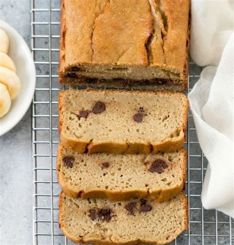 Flourless Banana Bread No Flour Butter Or Oil Kirbie S Cravings