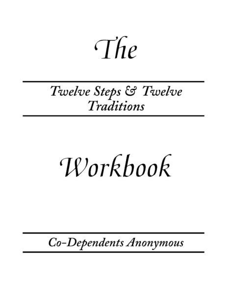 The Twelve Steps And Twelve Traditions Workbook Electronic Edition