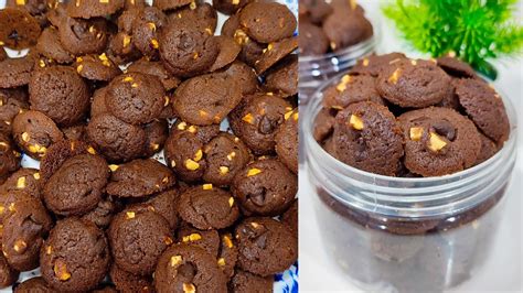 Choco Peanut Cookies Renyah Dan Nyoklat Banget‼️ Kue Kering Coklat