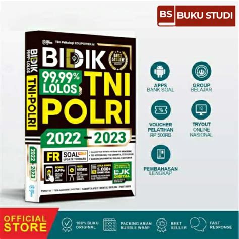 Buku Bidik Lolos Tni Polri Best Seller Lazada