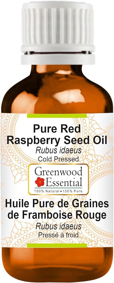 Greenwood Essential Pure Red Raspberry Seed Oil Cold Pressed Rubus