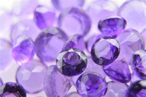 Hd Wallpaper Amethyst Gem Gemstone Mineral Violet Purple Bright