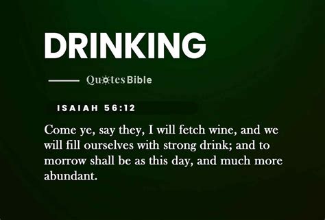 Drinking Verses From The Bible — Quenching Your Thirst: Empowering ...