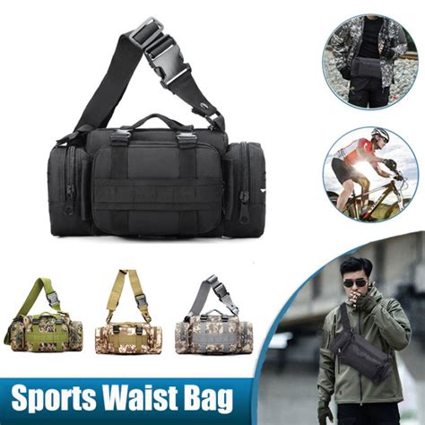 3P Military Tactical Waist Pack Molle Outdoor Sports Chest Bag