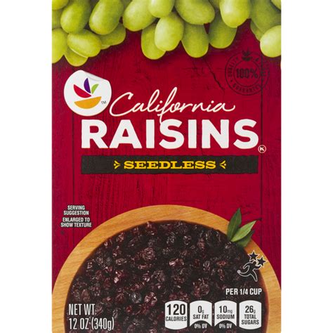 Save On Our Brand California Raisins Seedless Order Online Delivery GIANT