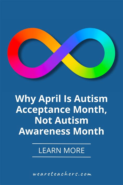 April Is Autism Acceptance Month Not Autism Awareness Month