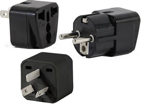 Us To China Travel Adapter Plug Universal Asia Type Ecf A And I 3 Pack Set Kit