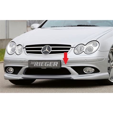 Rajout De Pare Chocs Avant Rieger Tuning Pour Mercedes Clk W