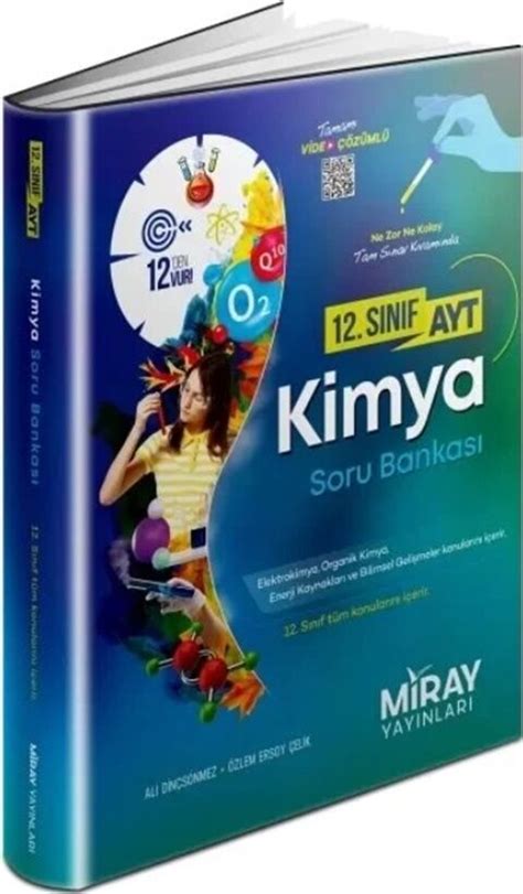 Miray Yayınları 12 Sınıf AYT Kimya Soru Bankası Kitapİşler İşler