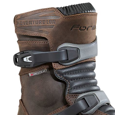 Forma Adventure Low motorcycle boots, brown, touring waterproof adv ...