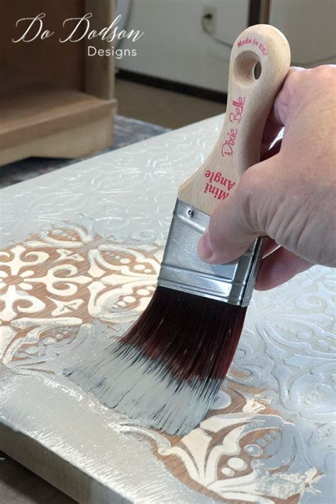 How To Easily Apply Raised Stencils On Furniture Artofit