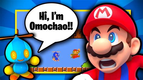 Omochao In Super Mario Bros Is Hilarious YouTube