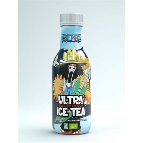 Bouteille de thé glacé bio One Piece Ultra Ice Tea Fruits Rouges Brook