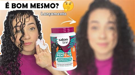 TESTEI O CREME DE PENTEAR DEFINIÇÃO ANTIFRIZZ TOUCA DE CETIM SALON