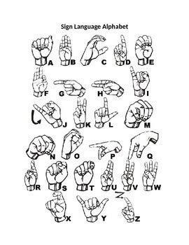 Printable Sign Language Words For Beginners - amarelogiallo